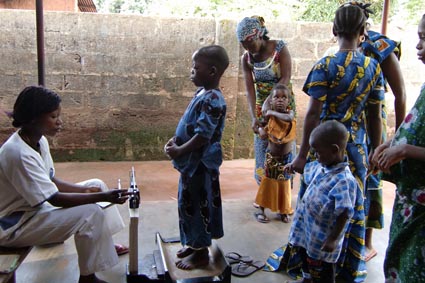 Farmaceuticos en Accion Benin Abomey Nutrición