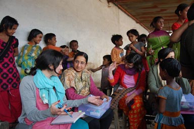 Farmaceuticos en Accion India Varanasi Reunión